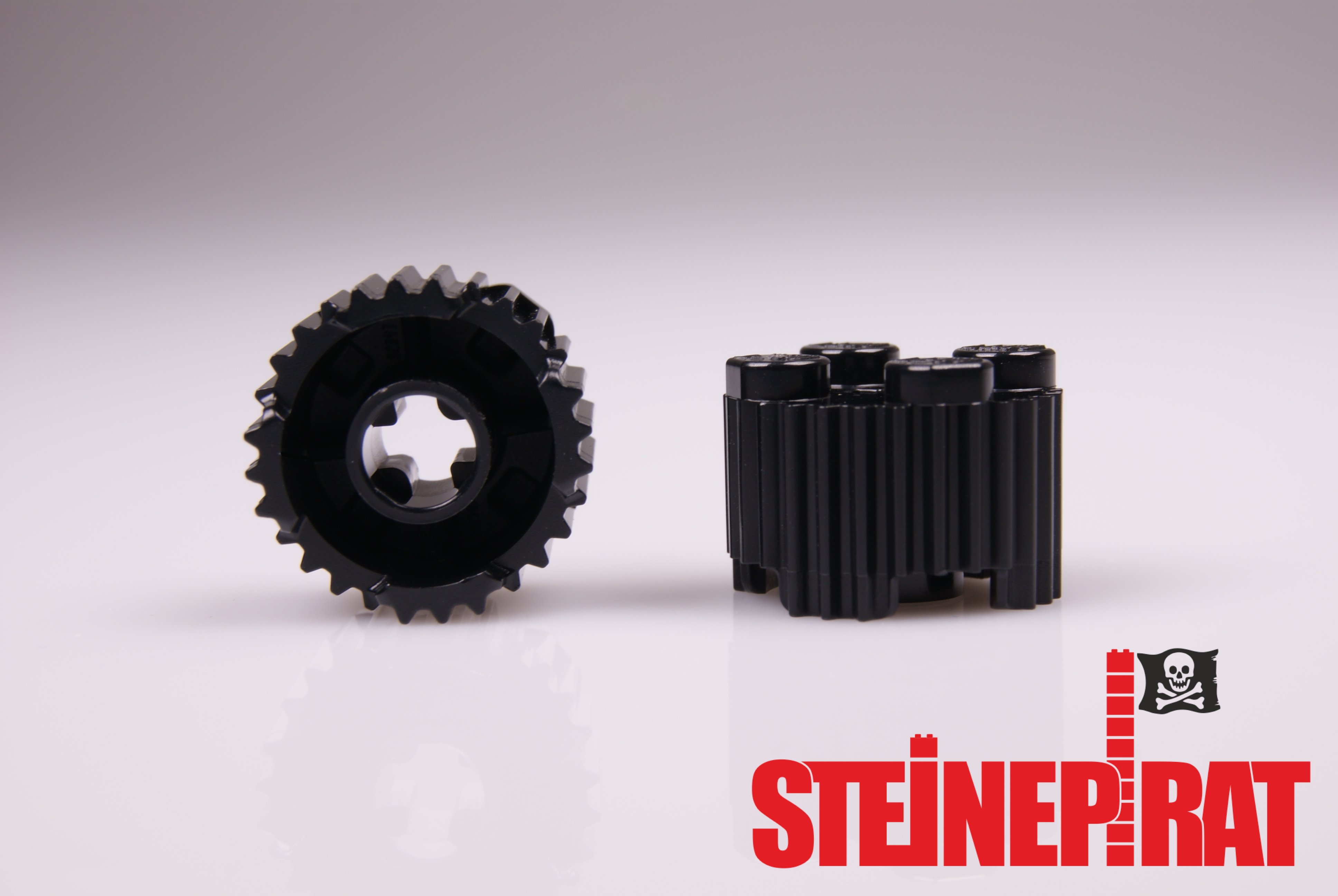 Lego 92947 Stein 2 x 2 geriffelt mit Kreuzloch rund braun NEU 8 Stück